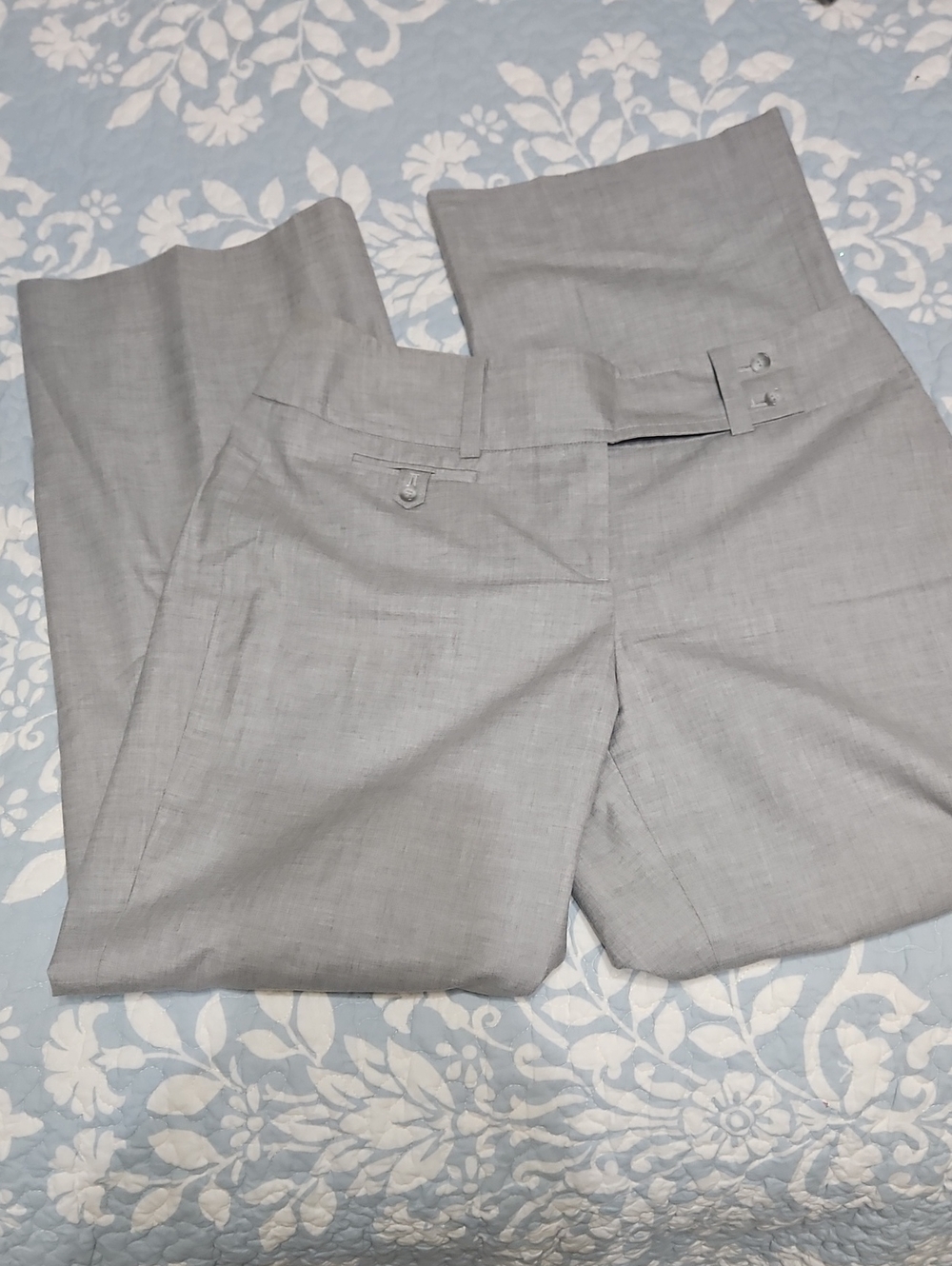 Ann Taylor Light Gray Women's Dress Trousers